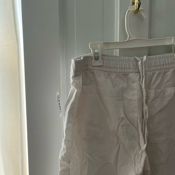 Old Navy White Beach Pants - Picture 4 of 4